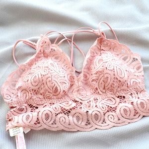Victoria secret -Pink -Bralette MEDIUM